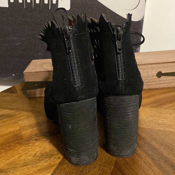 Jeffrey Campbell Cordia Perforated Bootie Sandal 8.5 - Picture 5 of 8